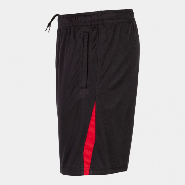 Shorts Schwarz/Rot mit Initialen